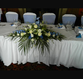 Top table at Crathorne Hall