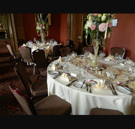 Crathorne Hall before being dressed for the day