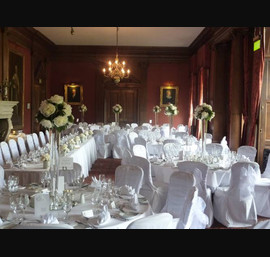 Crathorne Hall - Crisp White, Flowers by Adam Prest