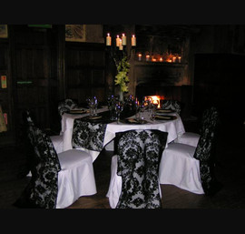 Black Flock Veils at Redworth Hall