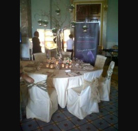 Ivory and biscuit linen