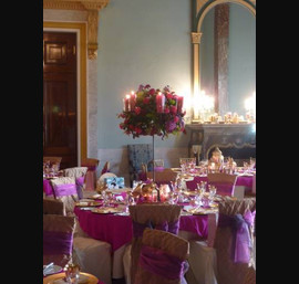 Moroccan Themed Wedding at Wynyard Hall, Flowers by Adam Prest