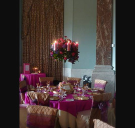 Moroccan Themed Wedding at Wynyard Hall, Flowers by Adam Prest