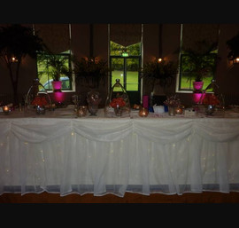 Top Table Star Cloth at Wynyard Hall