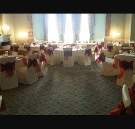 Wynyard Hall Ballroom - Ruby Red