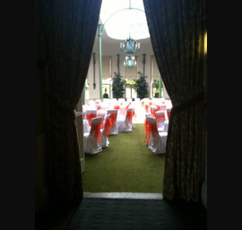 Wynyard Hall Conservatory - Autumn Orange
