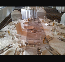 Silver Sashes at Thainstone House