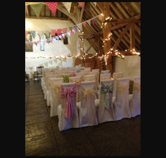 Wedding chair covers design ideas organza bows hire Simply Bows