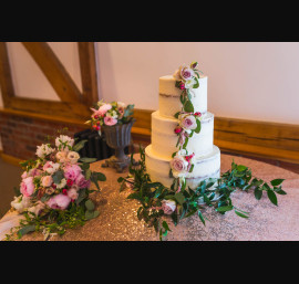 Champagne Sequin Cake Tablecloth