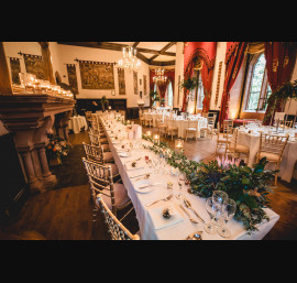 Gold Chiavari Chairs in The Drawing Room