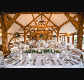Natural Burlap Linen Sashes on Limewash Chiavai Chairs