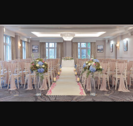 Pink Wedding Ceremony