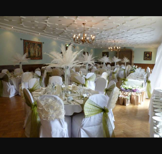Wedding chair covers design ideas organza bows hire Simply Bows